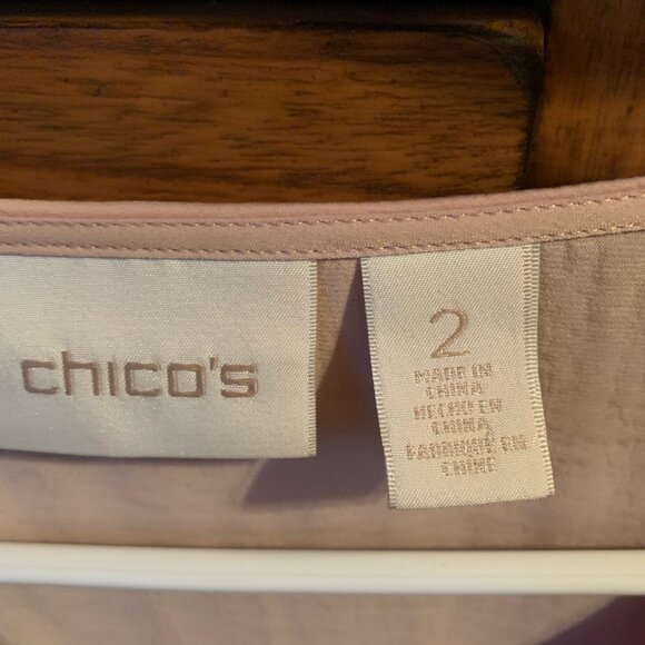 Brand new Chico's sleeveless swag top Size 2 Large - Picture 3 of 6